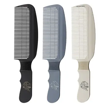 Черная щетка для волос, парикмахерская расческа, Антистатические расчески для стрижки волос, средство для укладки прямых волос в салоне Pro