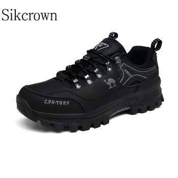 Черные мужские и женские походные ботинки Wumeer Mountin Водонепроницаемые уличные кроссовки для бега трусцой, треккинга, скалолазания, охоты, тренировок, туризма. Работа