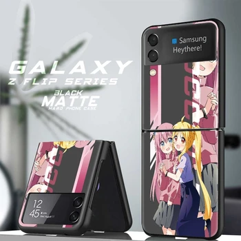 Чехол для Samsung Galaxy Z Flip Flip3 Flip4 5G жесткий ZFlip Edge Zflip4 Zflip3 роскошный БОККИ РОК! Аниме Япония