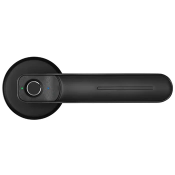 Чувствительный полупроводниковый USB-порт для спальни, дверной замок с отпечатками пальцев, работающий на батарейках, Противоугонный замок для домашнего офиса с ключами, умный биометрический