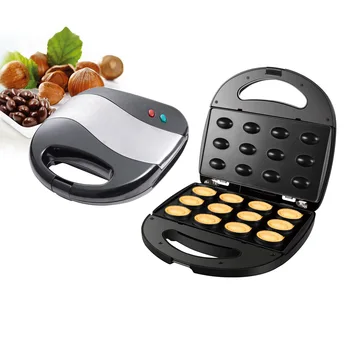 Электрическая машина для выпечки ореховых тортов, автоматическая мини-машина для выпечки ореховых вафель, тостер для бутербродов, форма для выпечки завтрака, духовка, штепсельная вилка ЕС