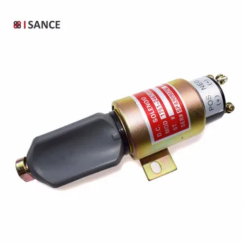 Электромагнитный клапан отключения подачи топлива ISANCE Для Cummins 24 В постоянного тока OE # 1751-24E7U1B1S5A, SA-3766-T