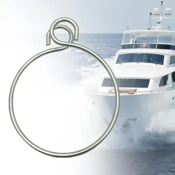 Якорное кольцо Прочные запасные части Для прямой замены Простое в установке кольцо для извлечения якоря на береговой линии Морское Кольцо для извлечения якоря 6 мм